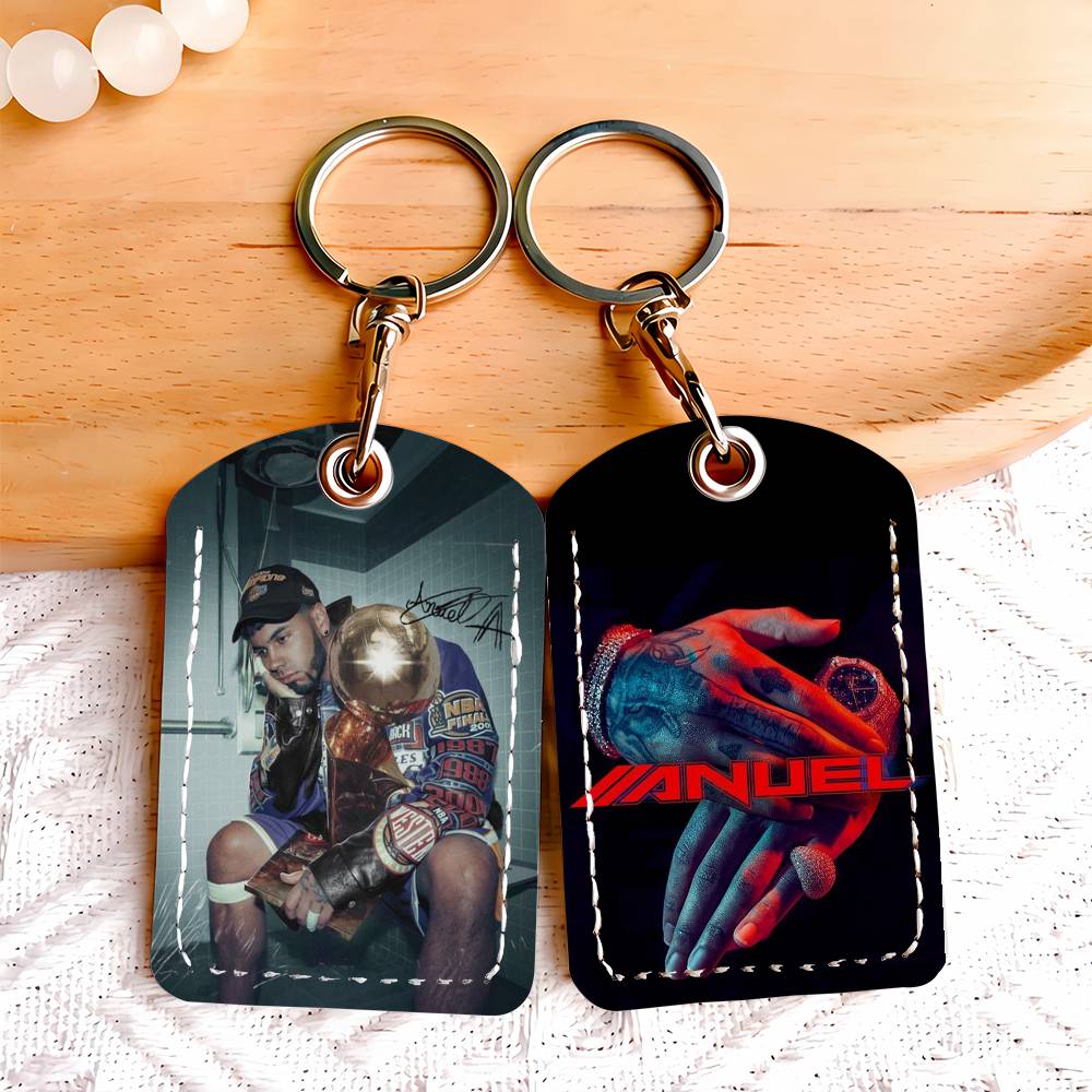 Lockbox Key Secure - Singer Anuel AA Card Holder Keychain