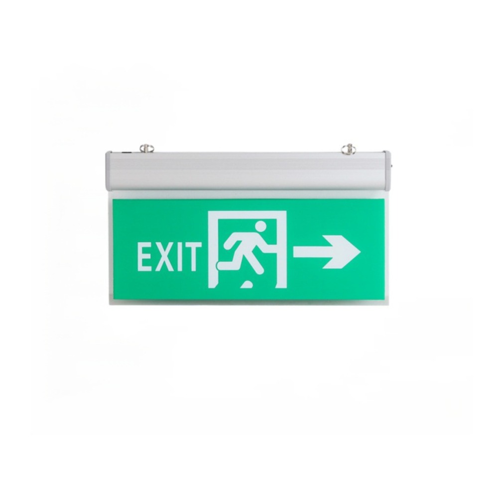 Emergency Exit Sign - 110-240V Commercial LED Emergency Sign Lamp