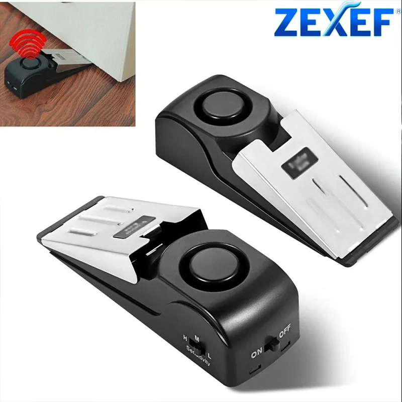 Door Stop Alarm - ZEXEF mini security protection 125DB home