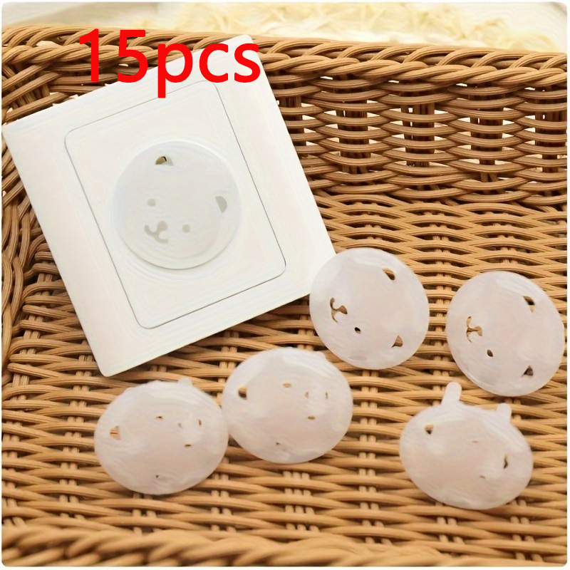 Outlet Cover Baby - 15pcs Bear EU Power Socket Electrical