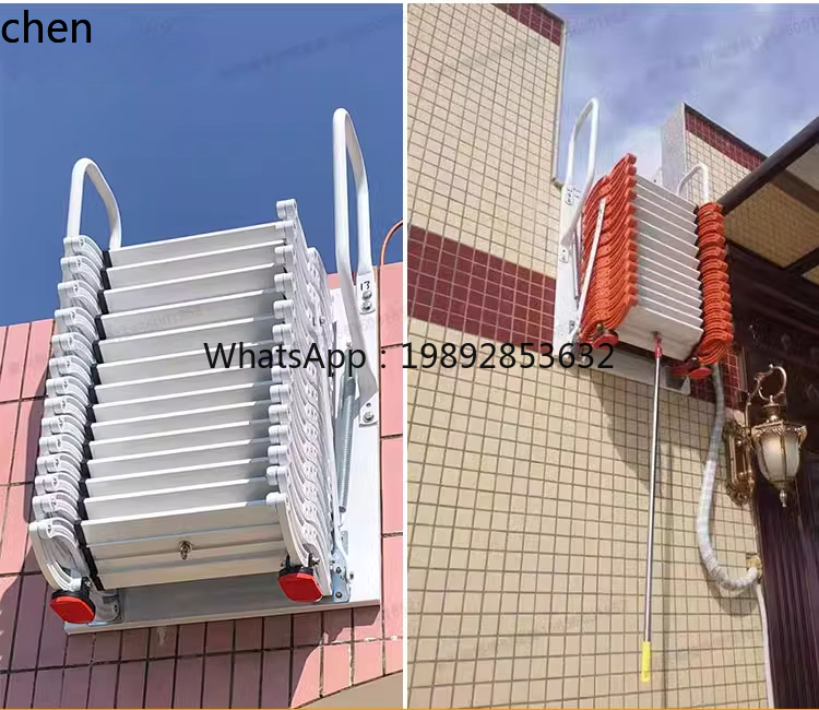 ABB  telescopic staircase hous - Fire Escape Ladder recension och pris