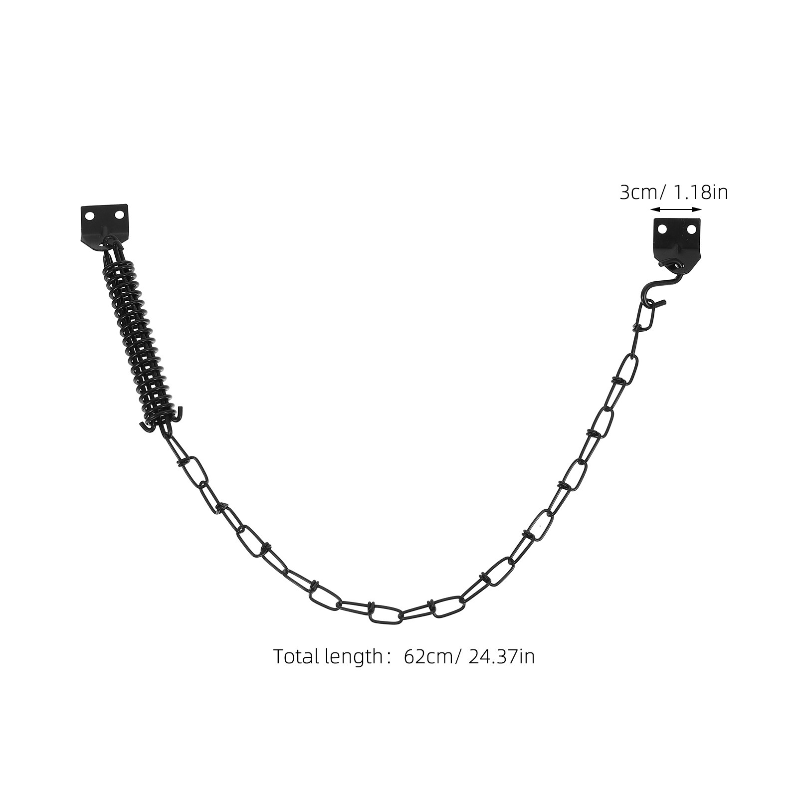 2Set American Style Handle Win - Security Chain Door recension och pris