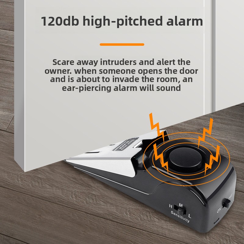 Female household door stopper, - Door Stop Alarm recension och pris