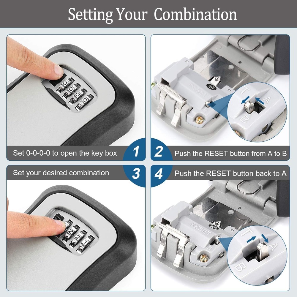 Key Safe Wall Mounted Waterpro - Lockbox Key Secure recension och pris