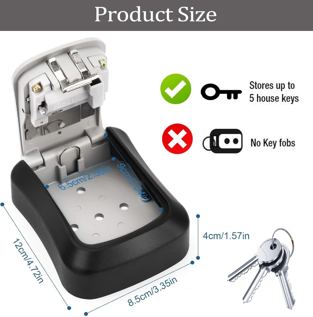 Key Safe Wall Mounted Waterpro - Lockbox Key Secure recension och pris