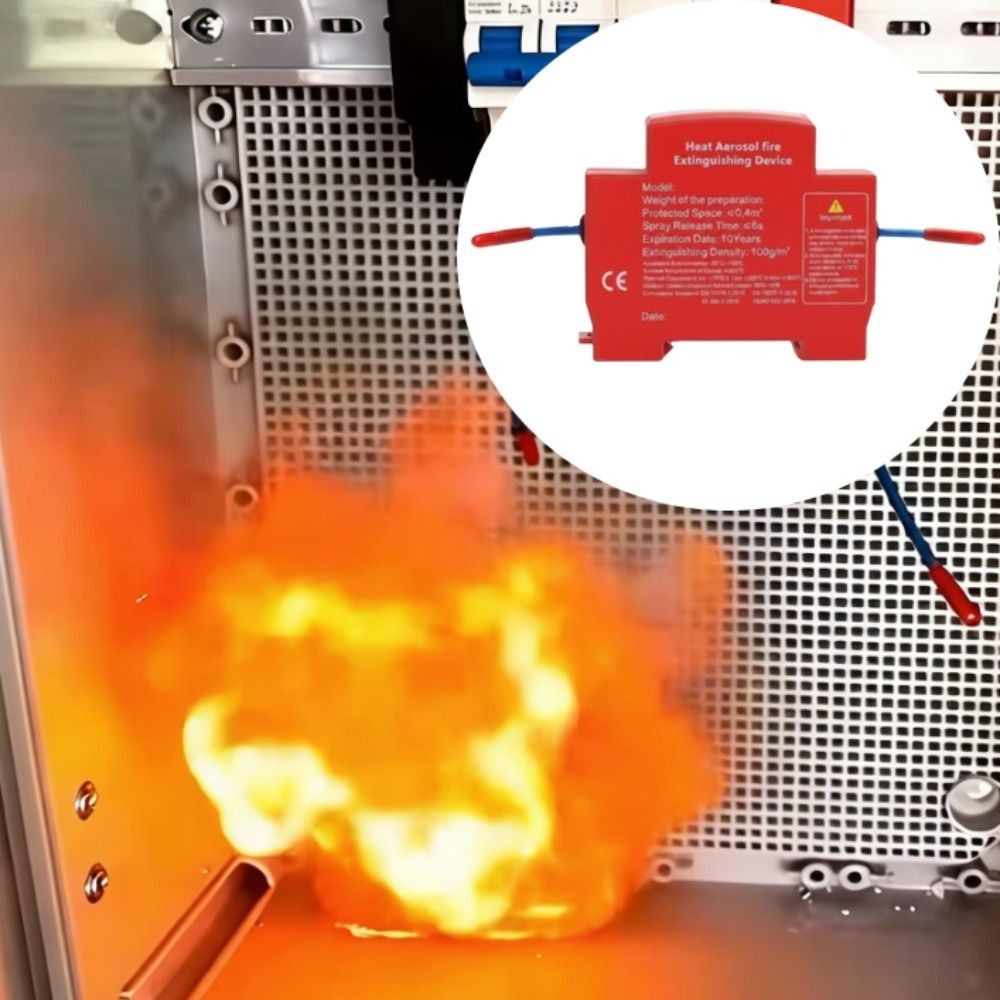Dual-Line Design Flame Retarda - Fire Extinguisher Small recension och pris