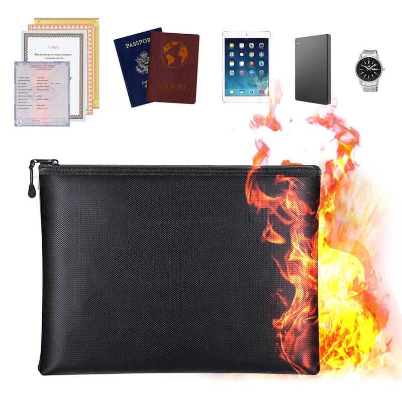 Fireproof Document Bag Waterpr - Fire Safe Document recension och pris