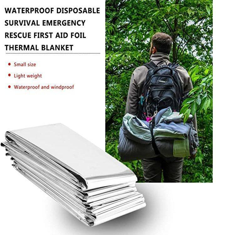 Emergent Blanket Mylar Thermal - First Aid Bag Kit recension och pris