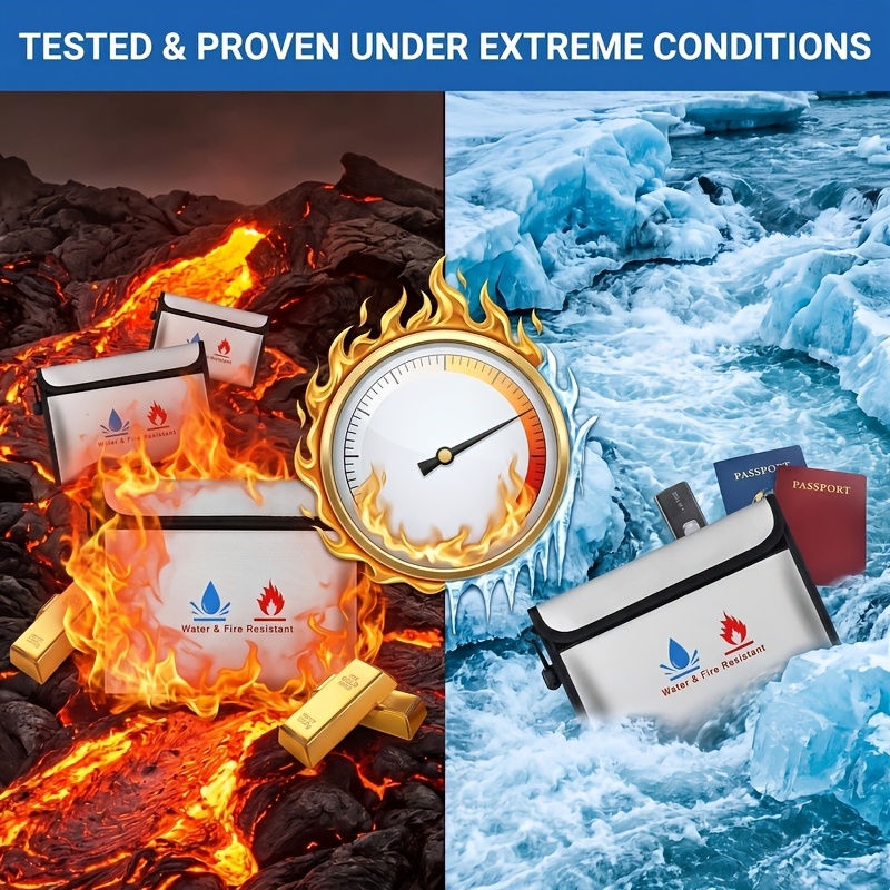 Heat Insulated Fire Water Resi - Fire Safe Document recension och pris