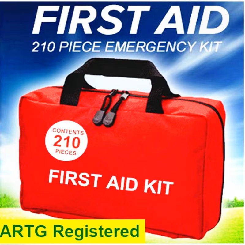 First Aid Kit with Compact and - First Aid Bag Kit recension och pris