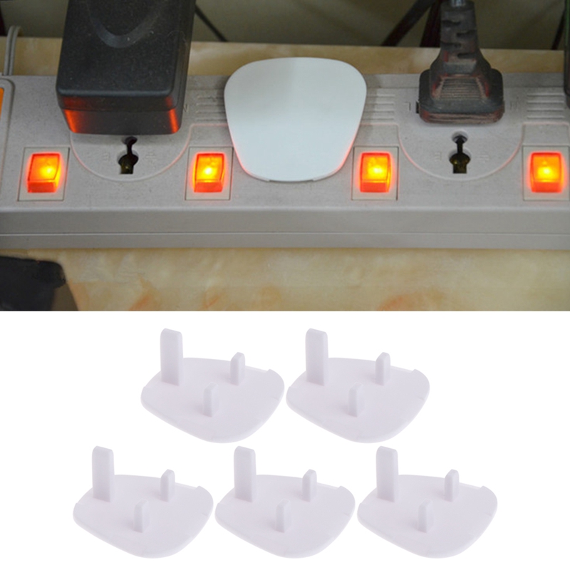 5pcs Baby Proofing Socket Plug - Outlet Cover Baby recension och pris