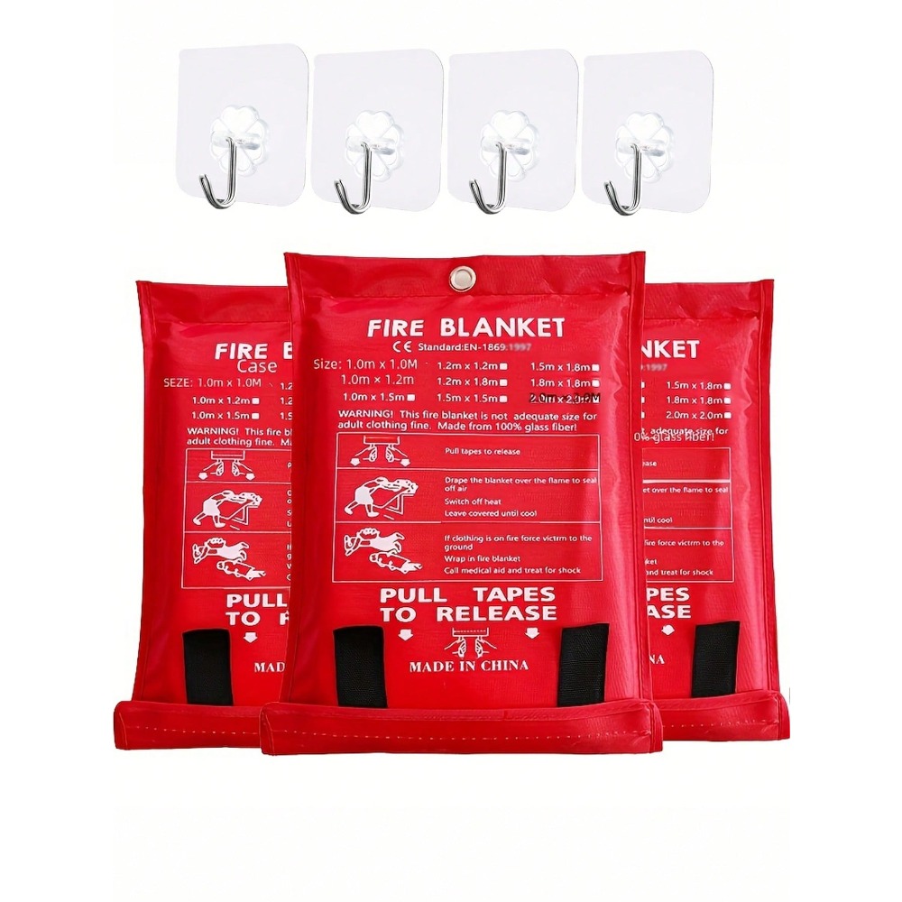 Fire Blanket 39.37 X 39.37 Inc - Fire Blanket Kitchen recension och pris
