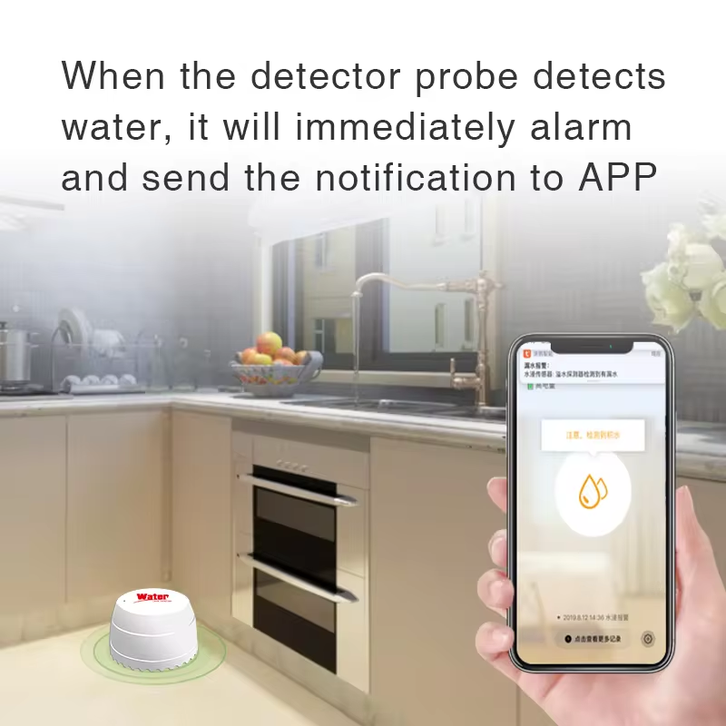 Tuya WiFi Water Leak Detector  - Water Alarm Sensor recension och pris