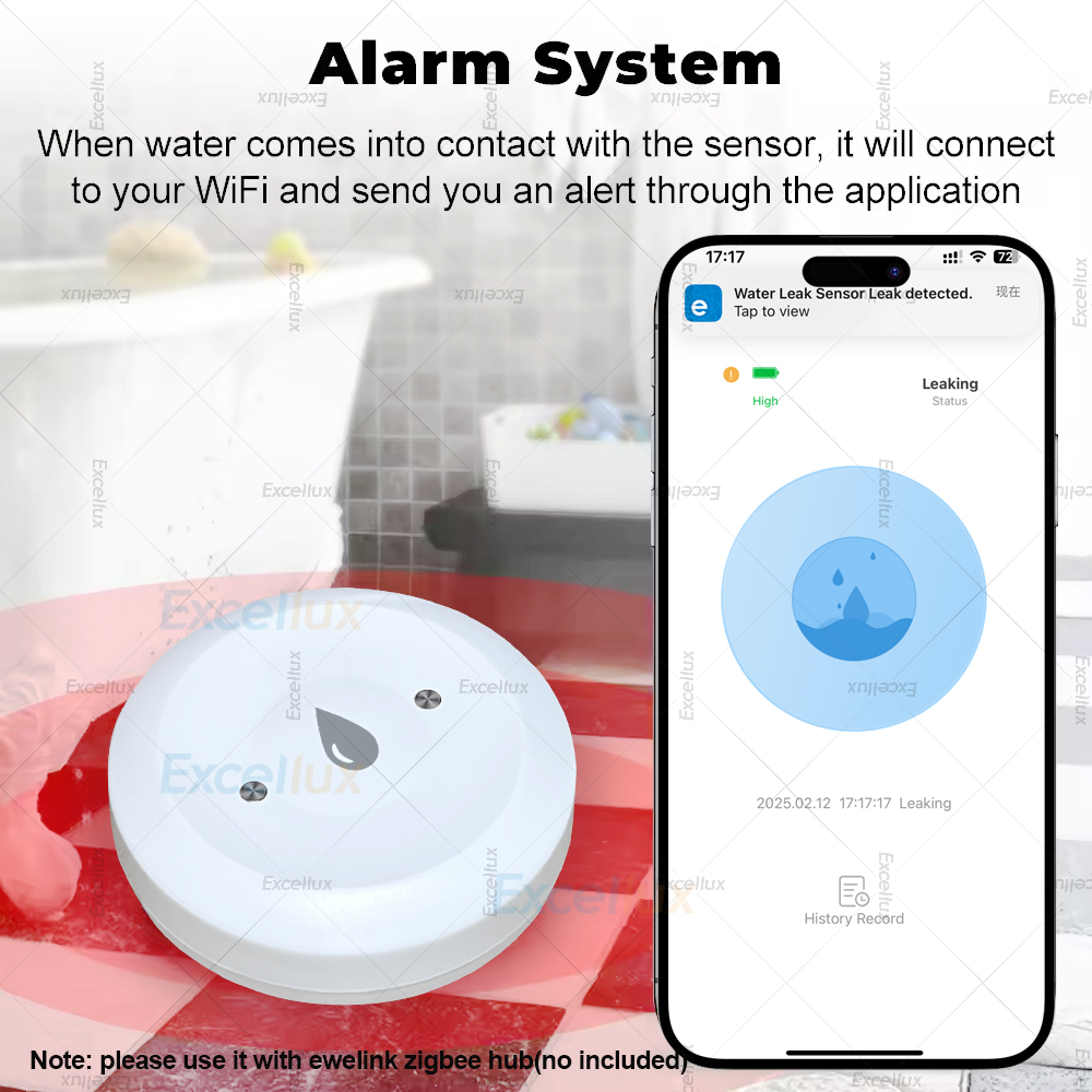 Ewelink Zigbee 3.0 Water Senso - Water Alarm Sensor recension och pris