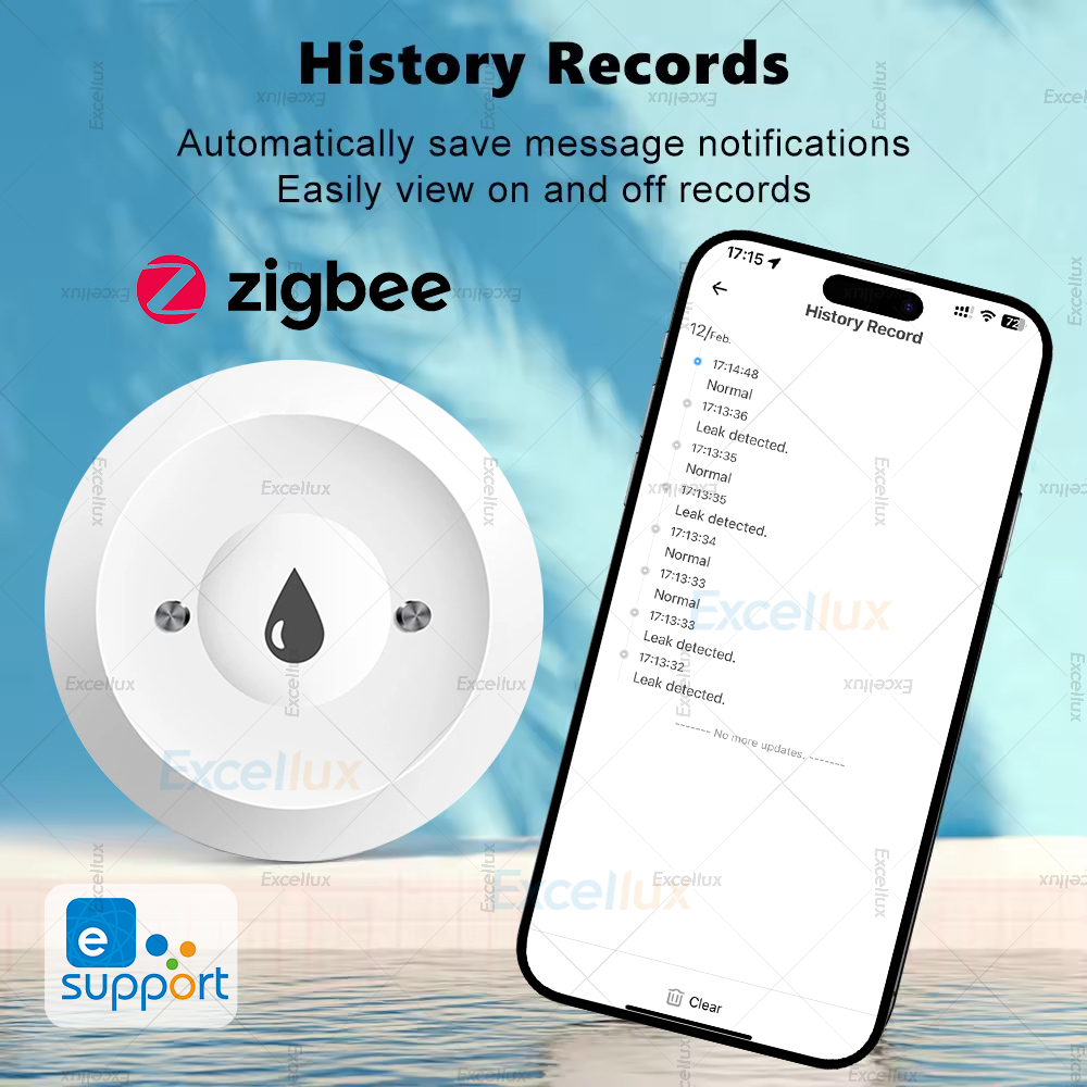 Ewelink Zigbee 3.0 Water Senso - Water Alarm Sensor recension och pris