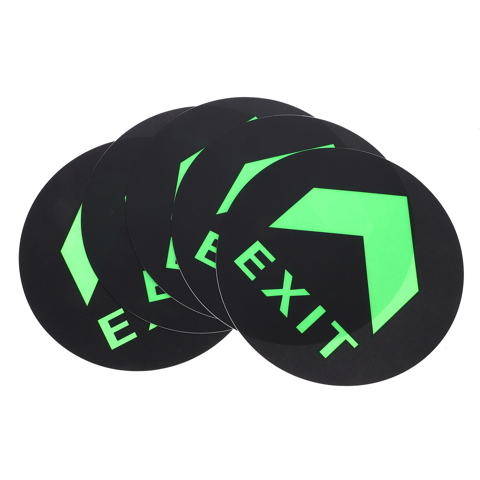 5Pcs Glow Safety Exit Signs Ni - Emergency Exit Sign recension och pris