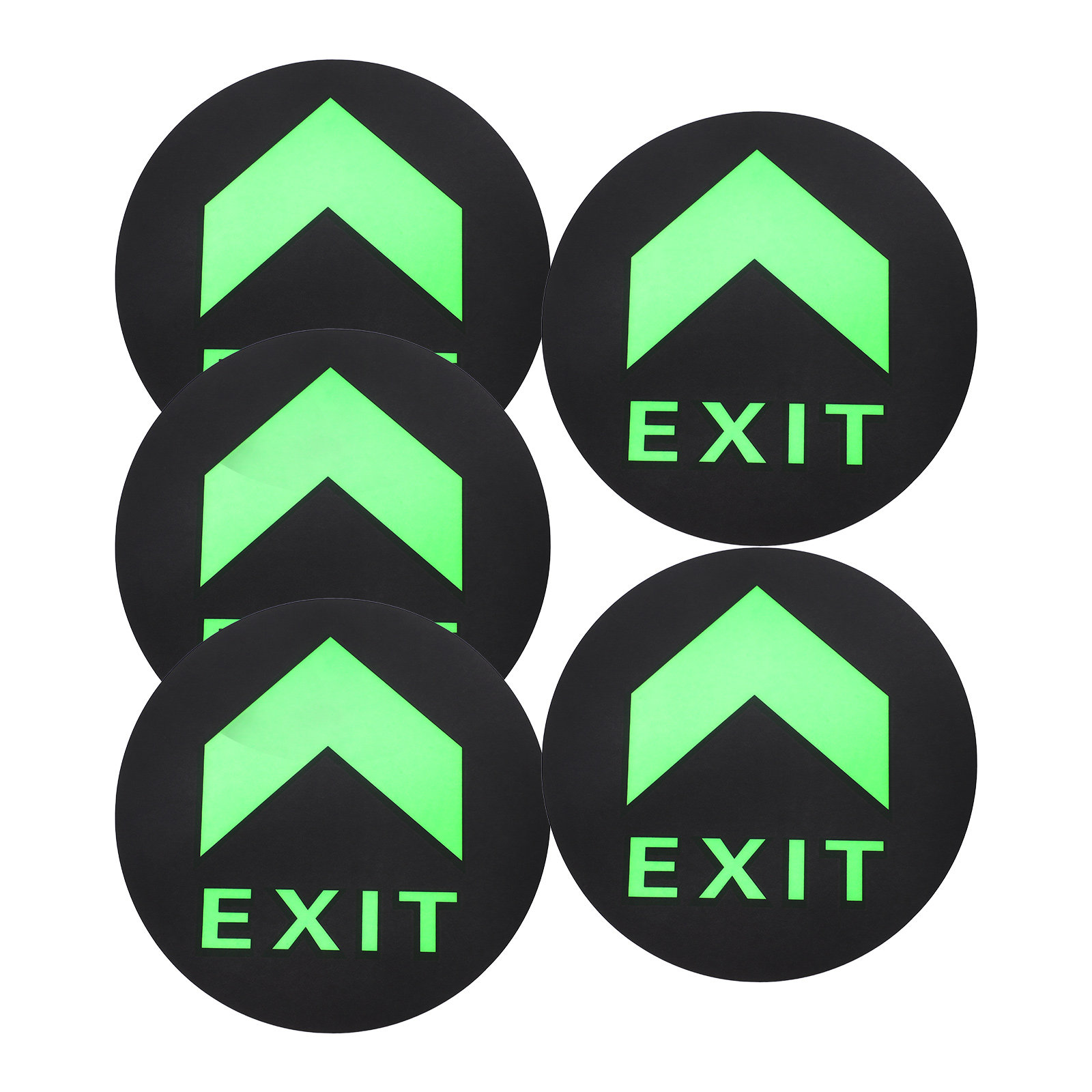 5Pcs Glow Safety Exit Signs Ni - Emergency Exit Sign recension och pris