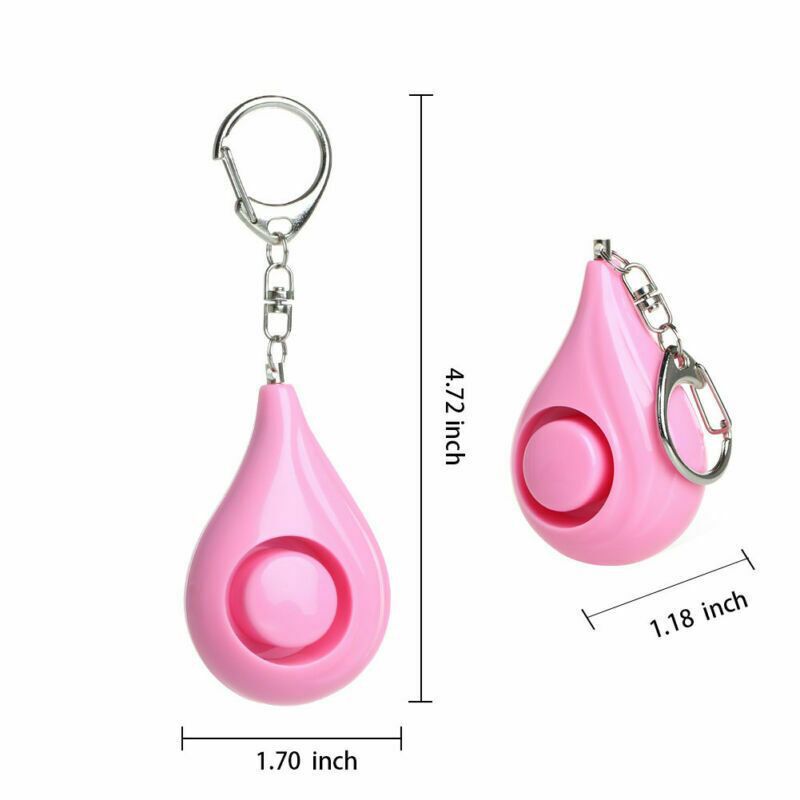 Water Drop Type Women's Anti-r - Personal Alarm Keychain recension och pris