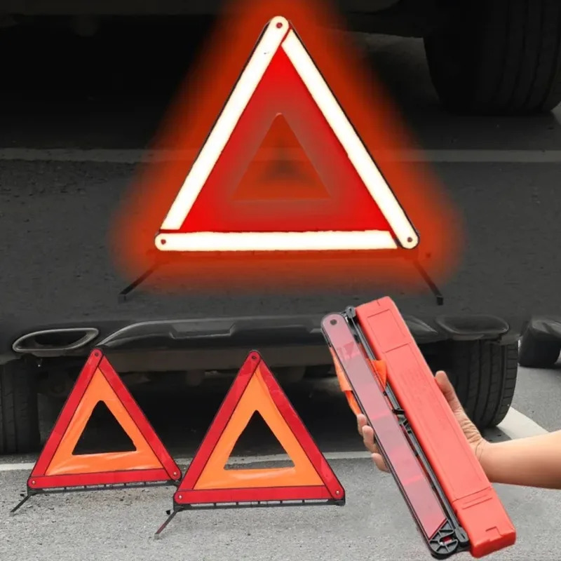 Car Triangle Red Reflective Tr - Emergency Exit Sign recension och pris