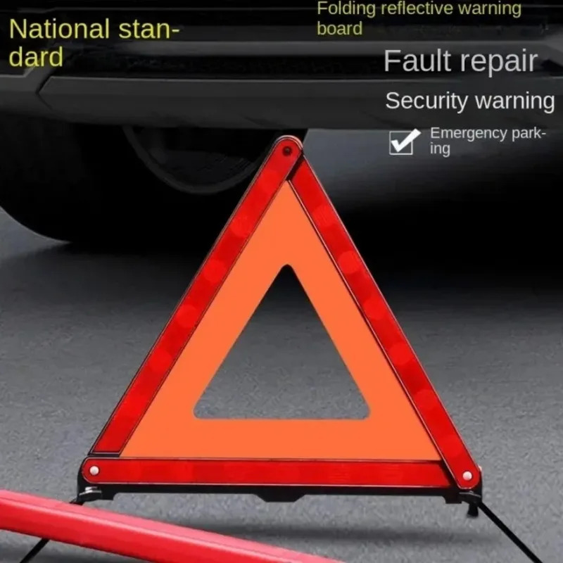Car Triangle Red Reflective Tr - Emergency Exit Sign recension och pris