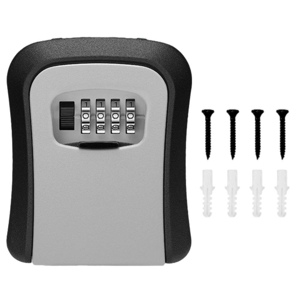 Wall Mount Key Lock Box 4 Digi - Lockbox Key Secure recension och pris