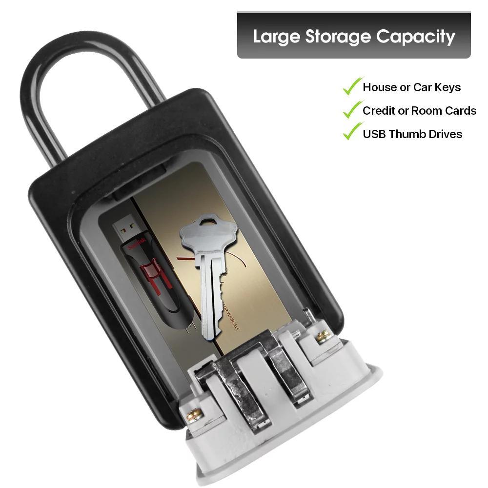 Wall Mount Key Lock Box 4 Digi - Lockbox Key Secure recension och pris