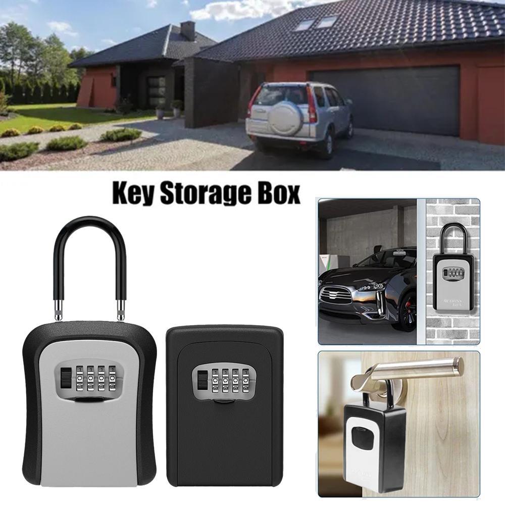 Wall Mount Key Lock Box 4 Digi - Lockbox Key Secure recension och pris