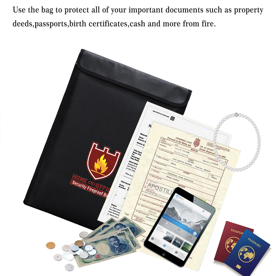 Fireproof and Waterproof Docum - Fire Safe Document recension och pris