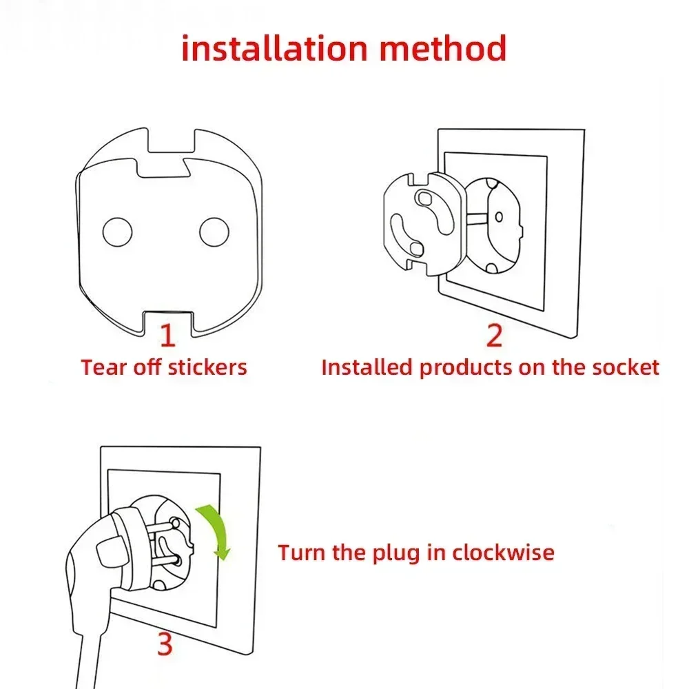 1/10pcs Electrical Outlet Prot - Outlet Cover Baby recension och pris