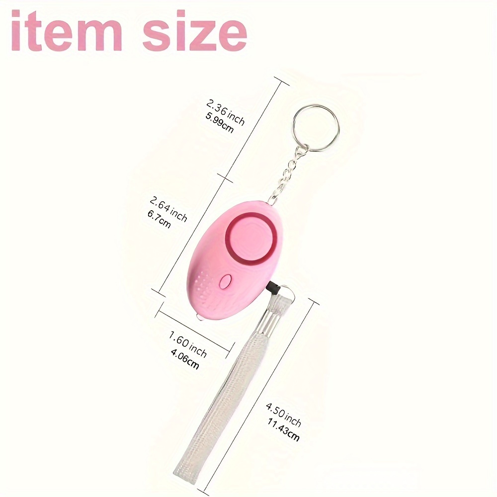 130dB Personal Safety Alarm wi - Personal Alarm Keychain recension och pris