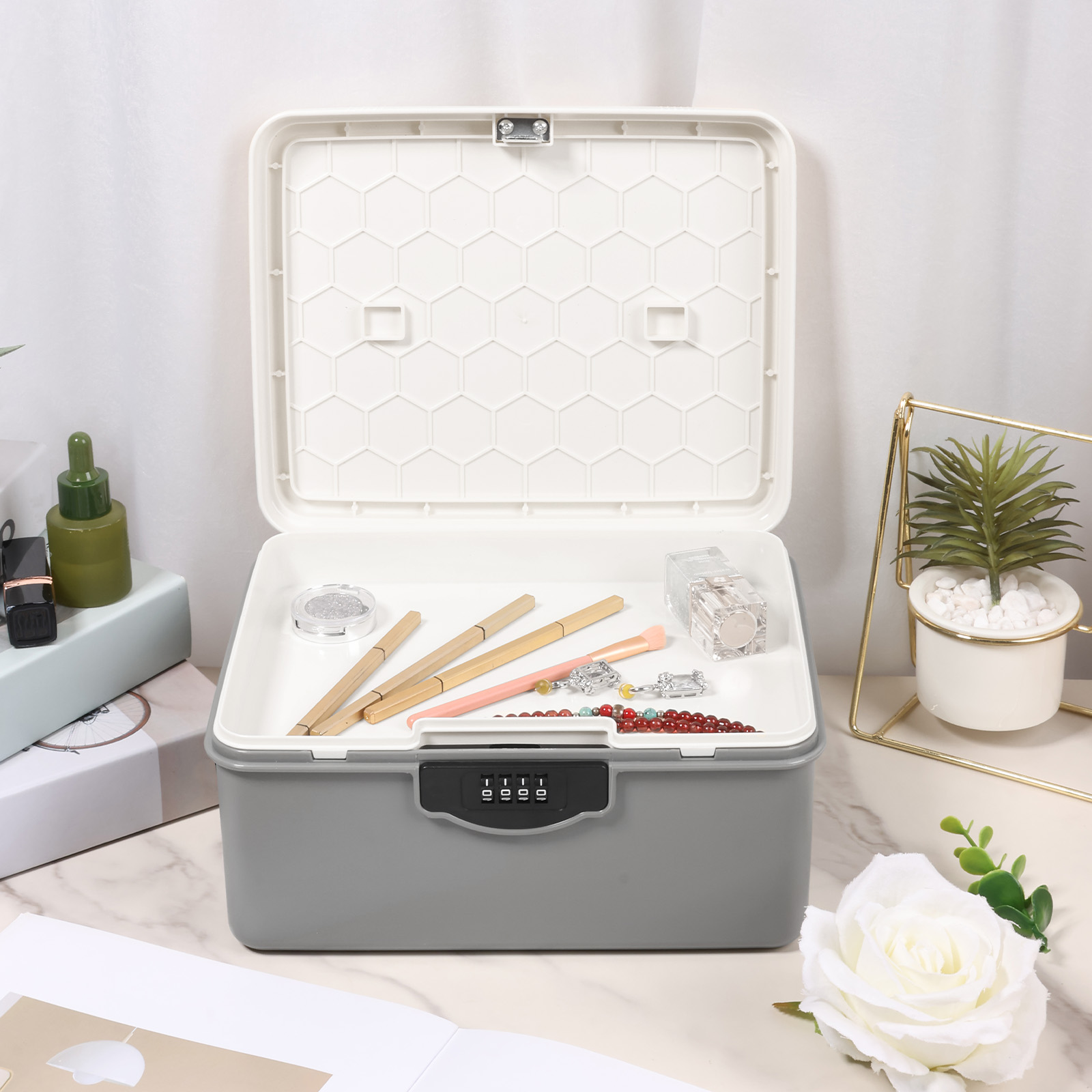 Digital Password Lock Safe Box - Medicine Cabinet Lock recension och pris