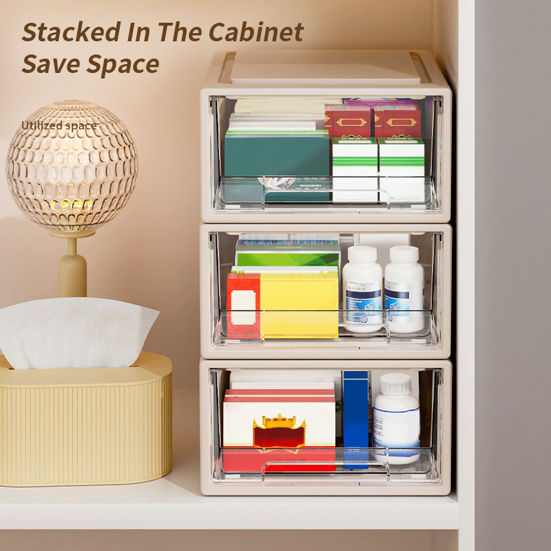 Large Capacity Medicine Organi - Medicine Cabinet Lock recension och pris