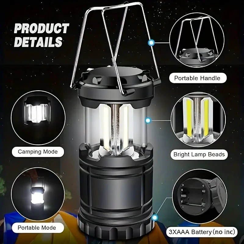 LED Camping Lantern Portable B - Power Outage Light recension och pris