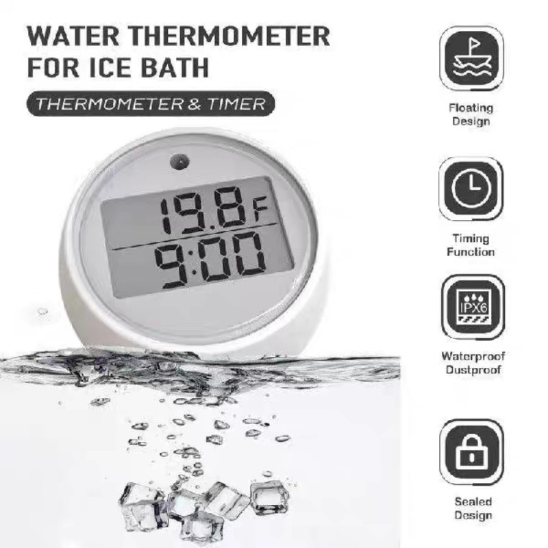 Ice Bath Thermometer Automatic - Pool Alarm Float recension och pris