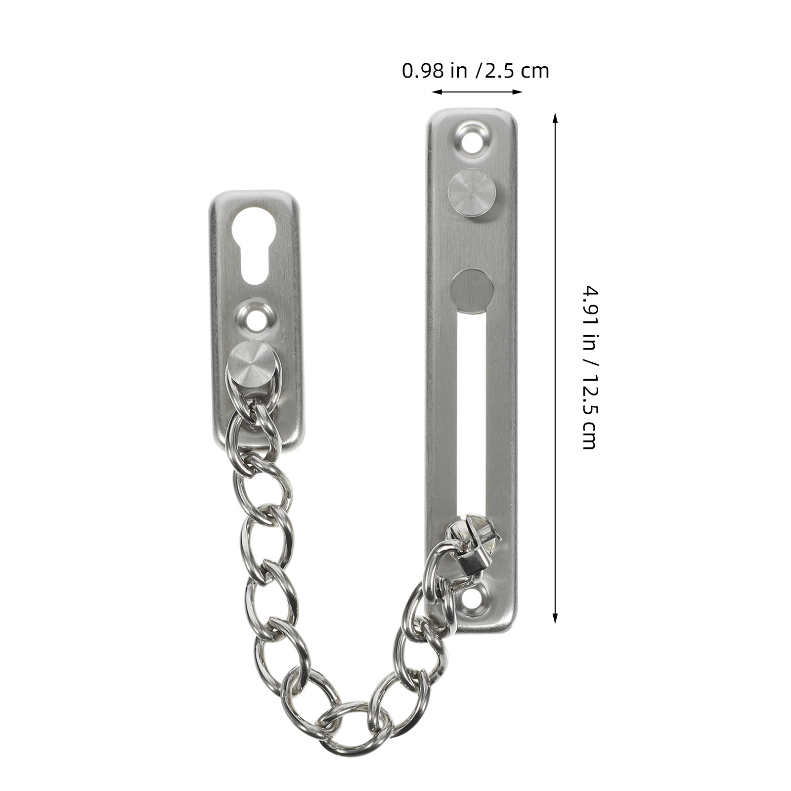 1Set Door Chain Lock Stainless - Security Chain Door recension och pris
