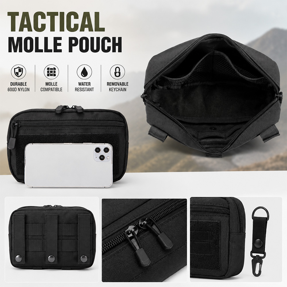Tactical Molle EDC Pouch Outdo - First Aid Bag Kit recension och pris