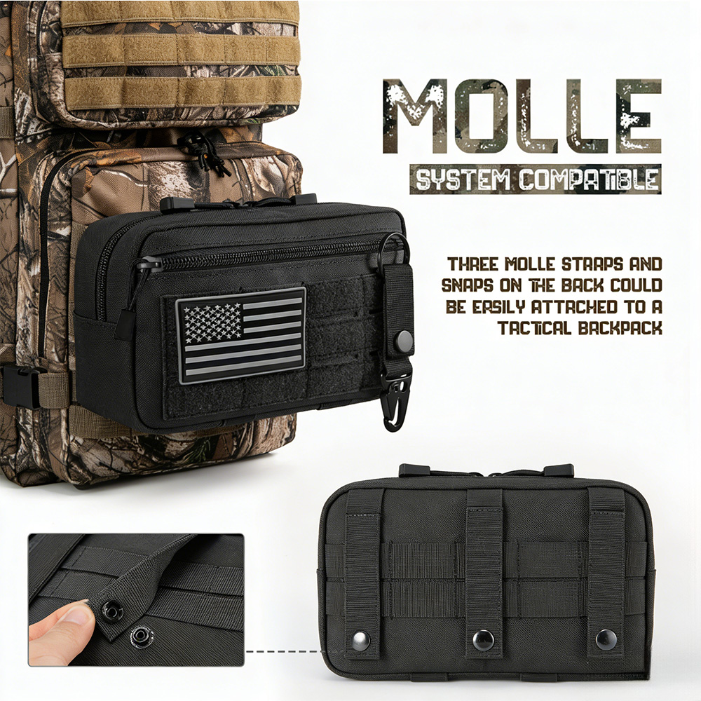 Tactical Molle EDC Pouch Outdo - First Aid Bag Kit recension och pris