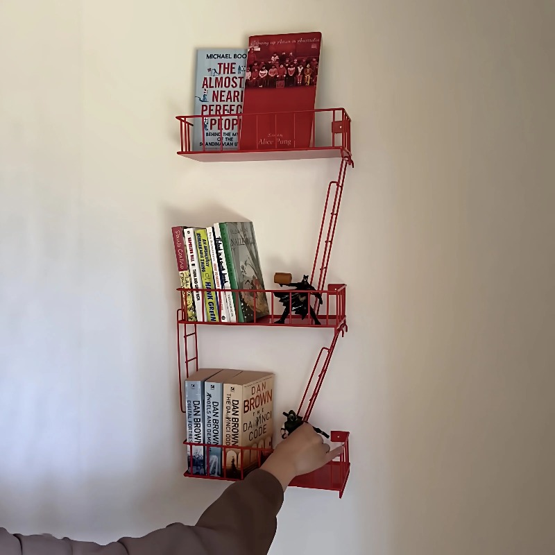 Fire Escape Wall Shelf, 3-Tier - Fire Escape Ladder recension och pris