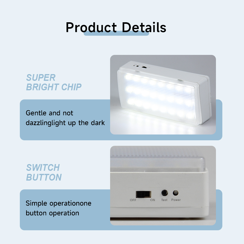 Wall-mounted Emergency Light P - Power Outage Light recension och pris