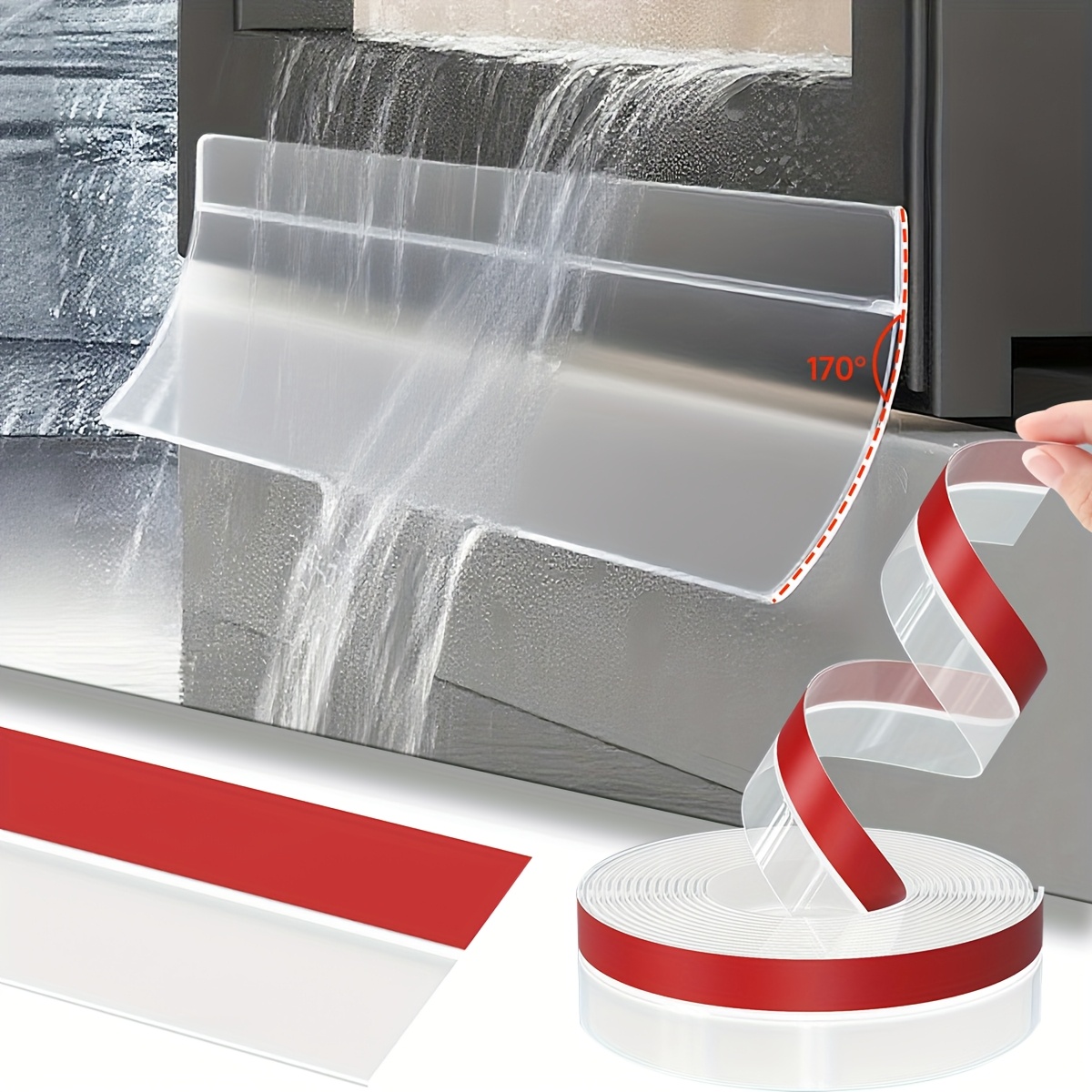 500cm Heavy-Duty Waterproof Ru - Window Lock Bar recension och pris