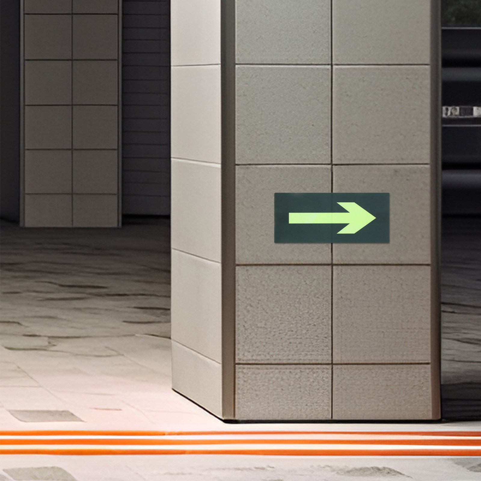 8Pcs Photoluminescent Waterpro - Emergency Exit Sign recension och pris