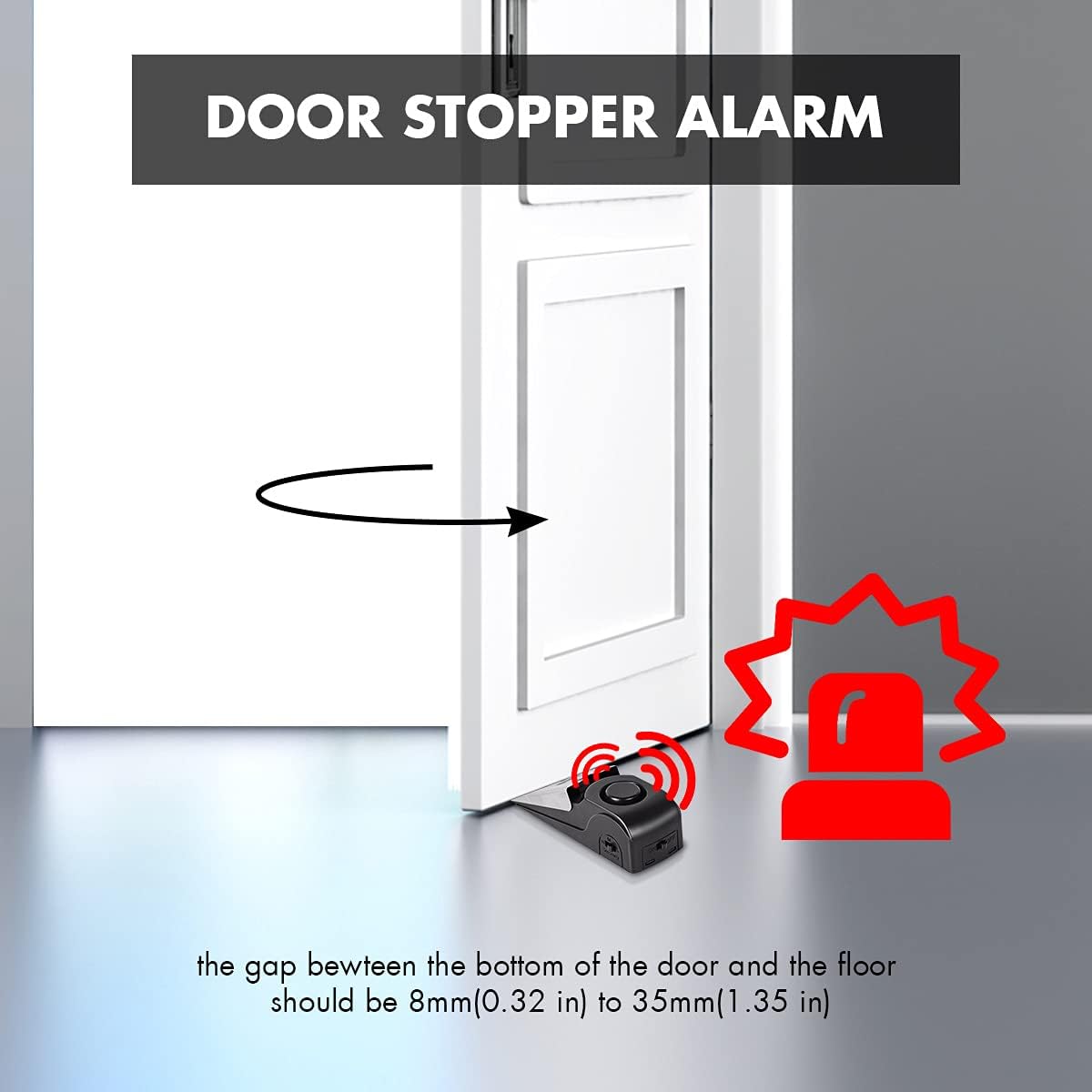 Door Stop Alarm, Door Stopper  - Door Stop Alarm recension och pris