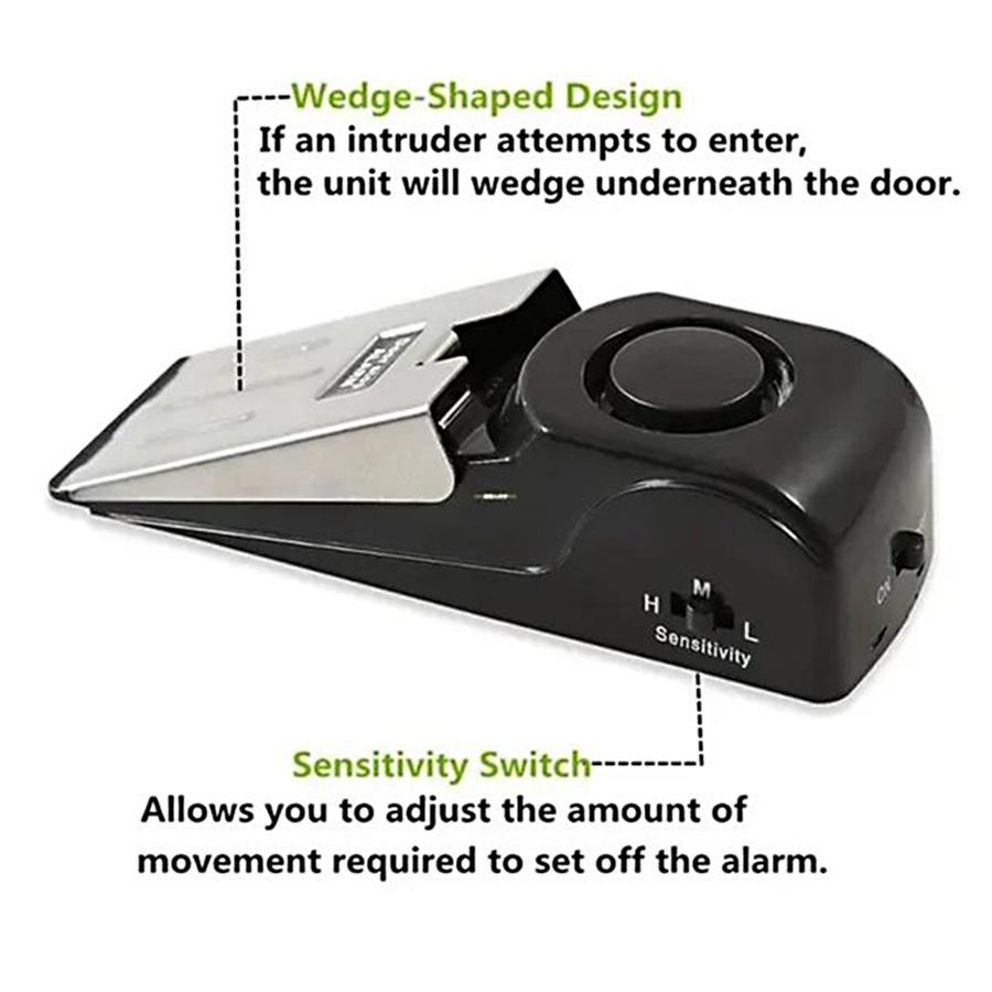 Door Stop Alarm, Door Stopper  - Door Stop Alarm recension och pris