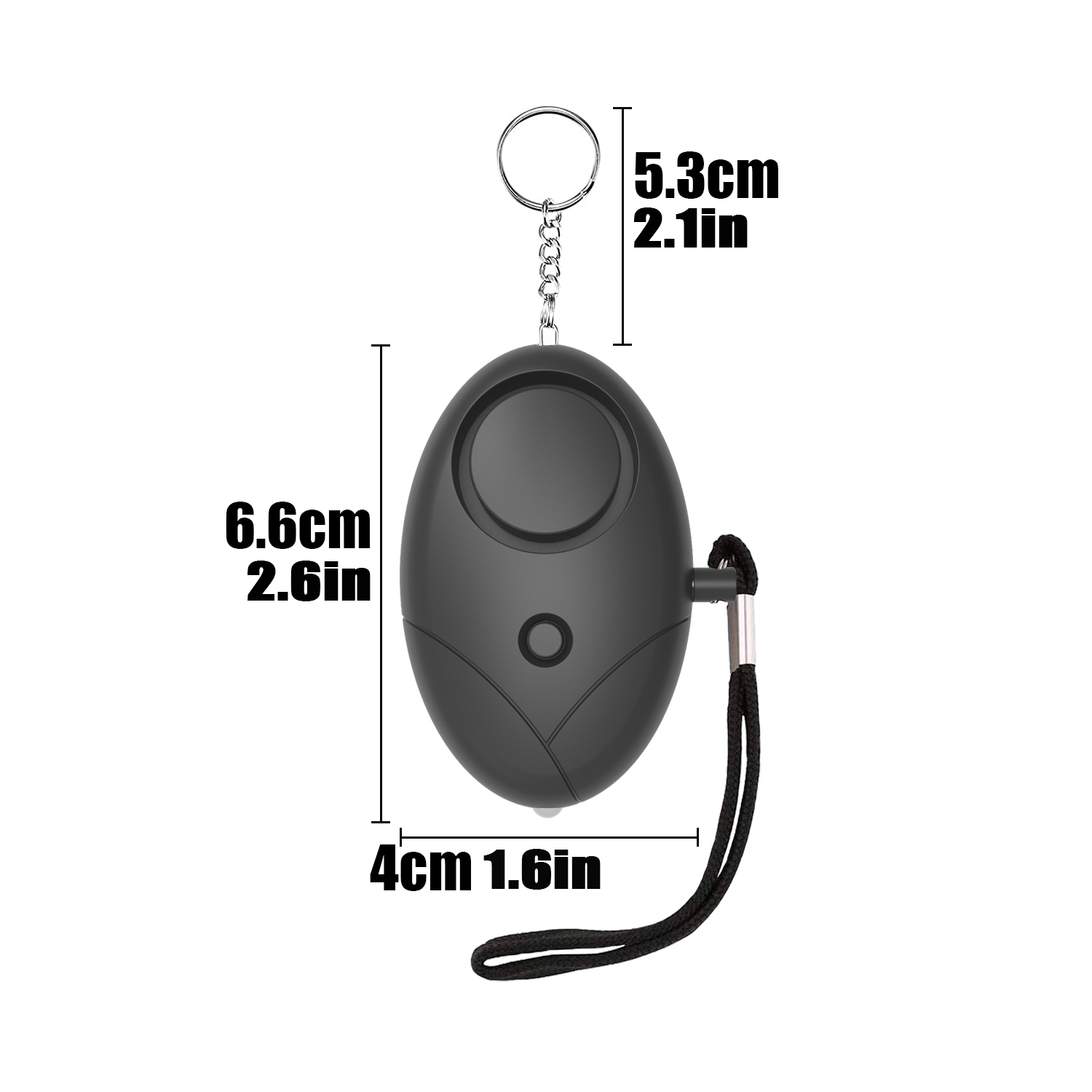 130db Personal Safety Alarm Ke - Personal Alarm Keychain recension och pris
