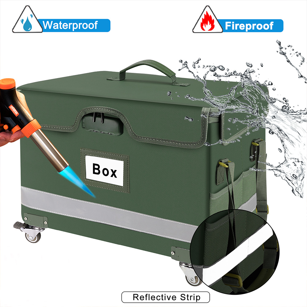 Fireproof Storage Box Safe Doc - Fire Safe Document recension och pris