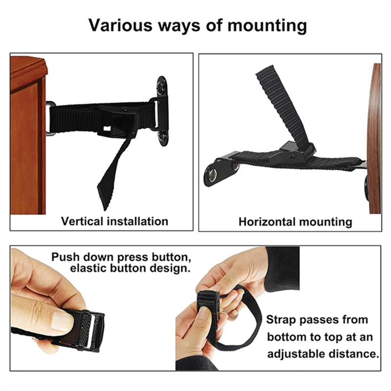 FYBL-Wall Anchor For Furniture - Earthquake Anchor Strap recension och pris