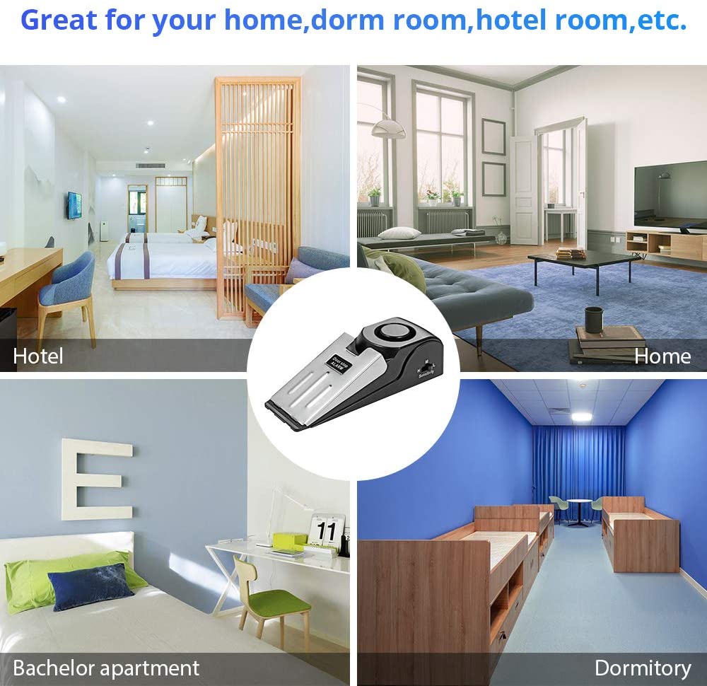 1Pc Door Stopper Alarm Portabl - Door Stop Alarm recension och pris