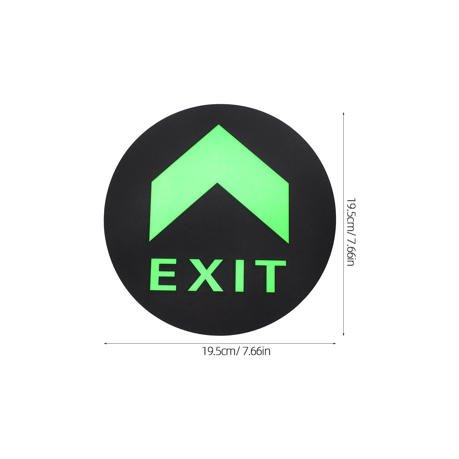 5Pcs Glow in The Dark Exit Sig - Emergency Exit Sign recension och pris