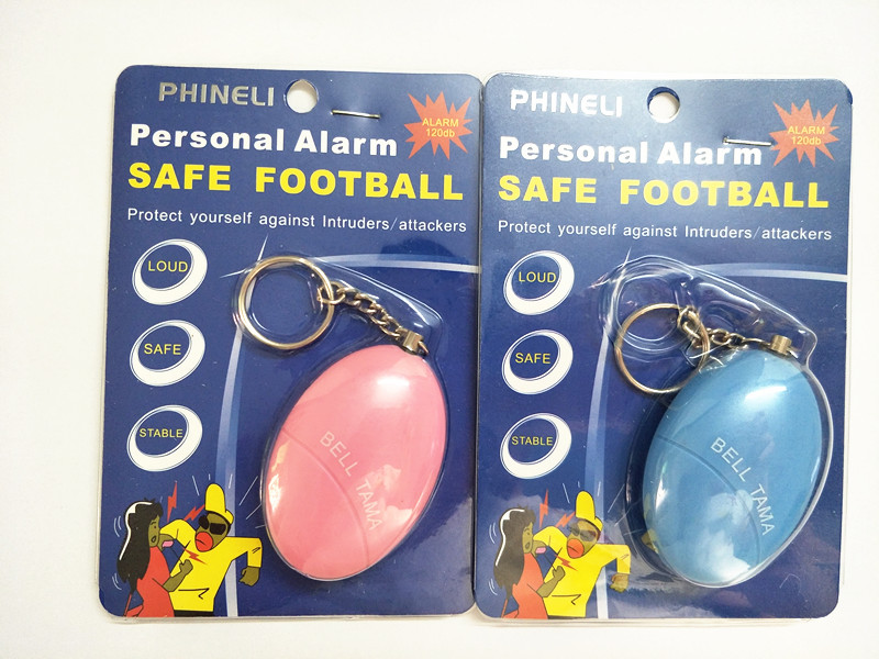 Egg-Shaped 140db Personal Keyr - Personal Alarm Keychain recension och pris
