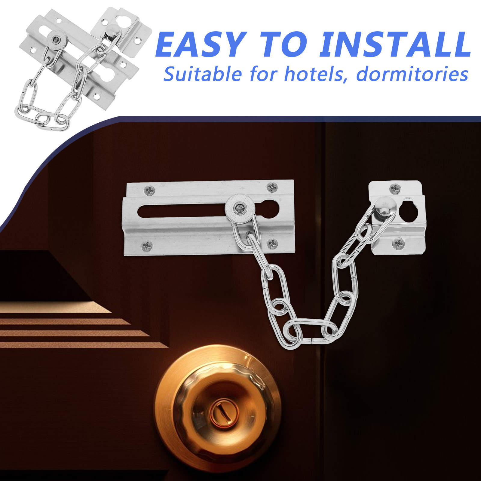 Door Chain Lock Stainless Stee - Security Chain Door recension och pris